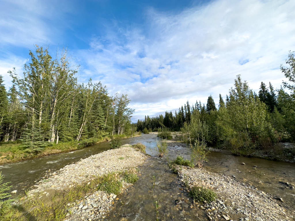 Fluss am Eagle Trail State Recreation Site