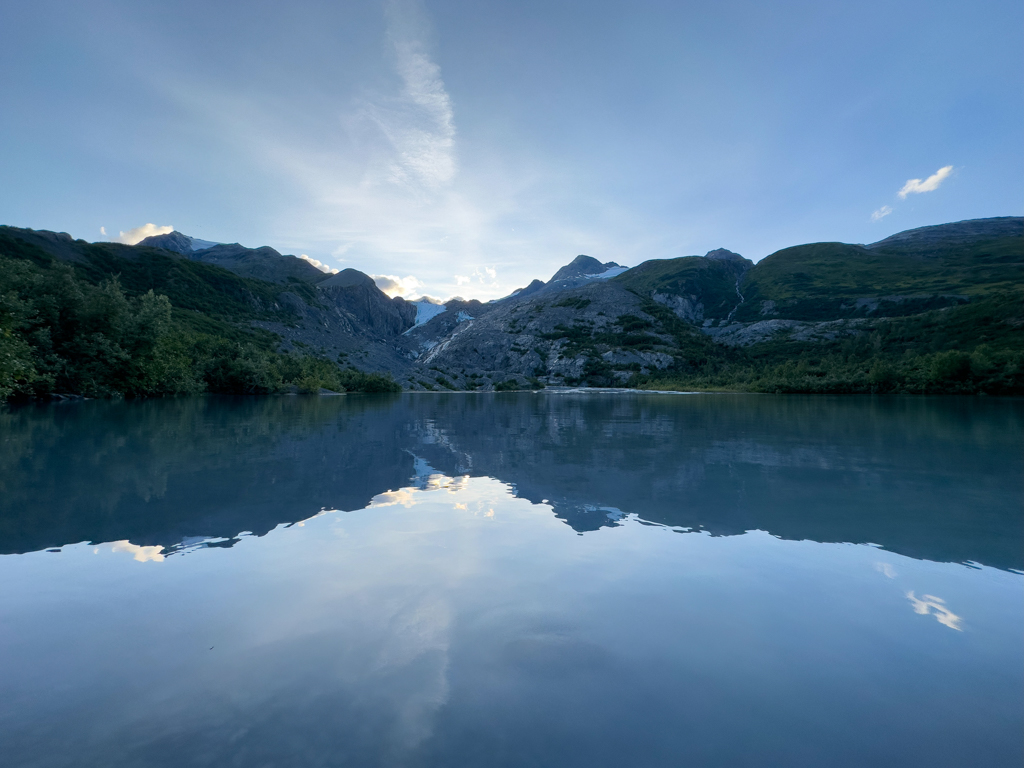 Worthington Gletschersee und Gletscher