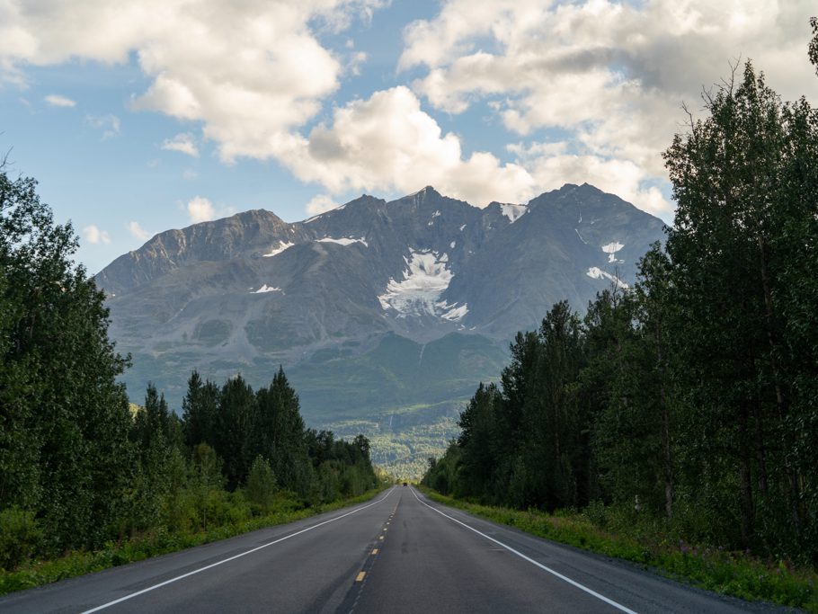 On the road - in Alaska nach Valdez