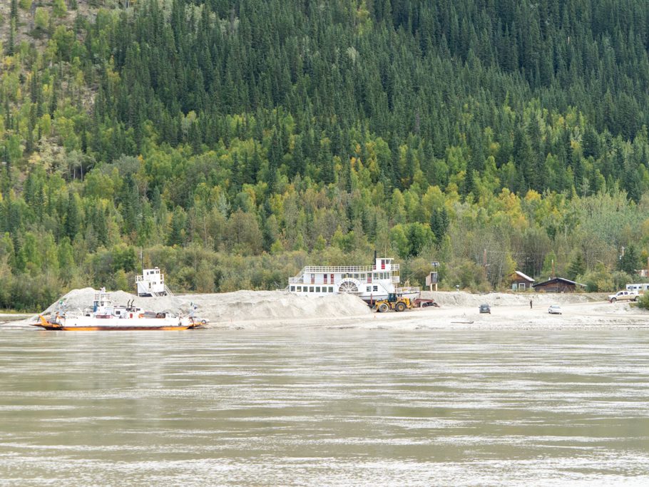 Yukon-Fähre nach Dawson City