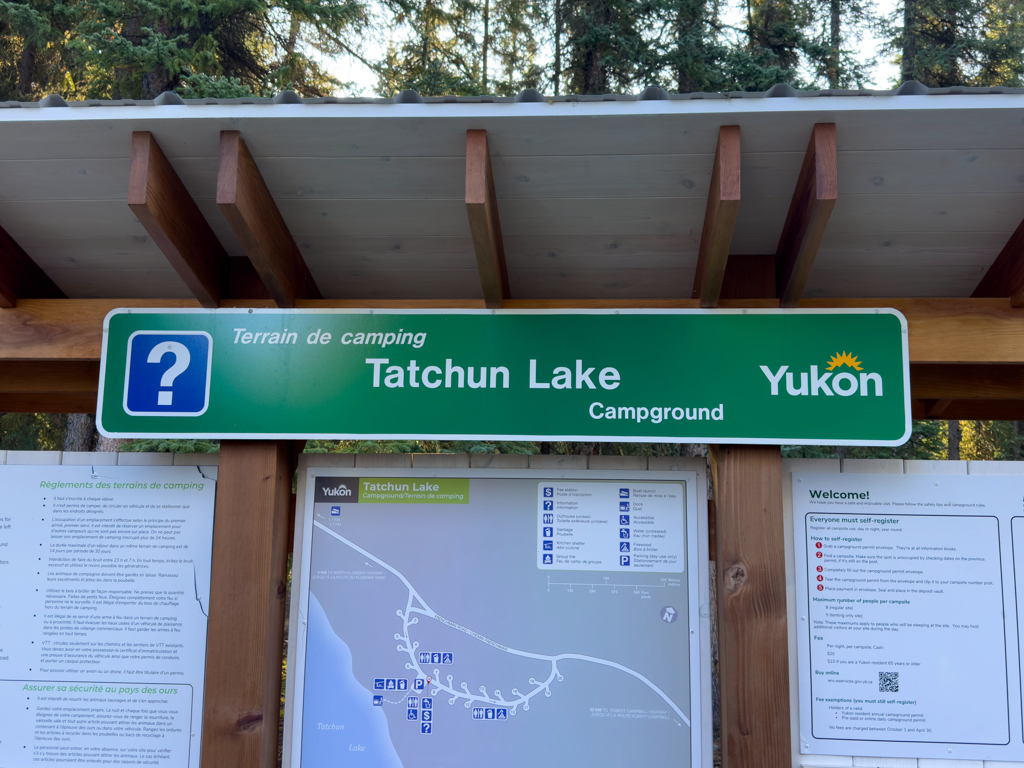 Tatchun Lake Campground