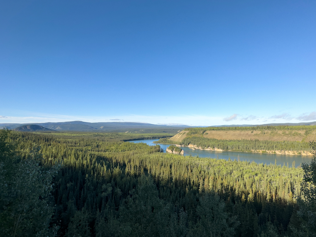 Five Finger Rapids am Yukon Lake