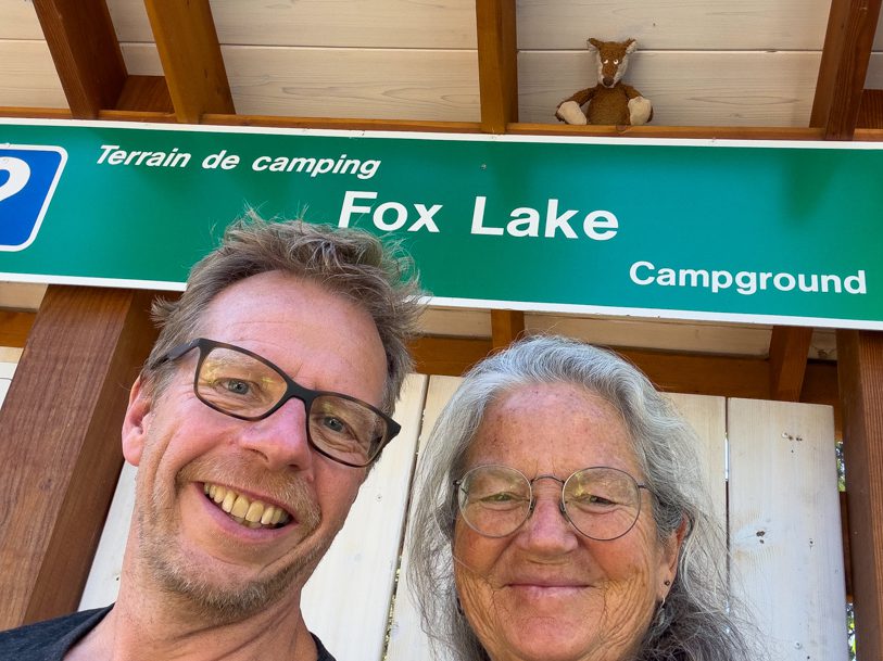 JoMa und Mo machen Rast in der Day Use Area beim Fox Lake Campground