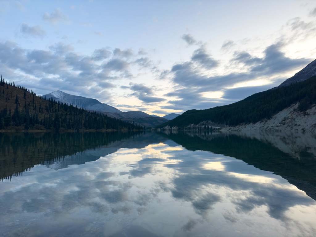 Summit Lake am Abend