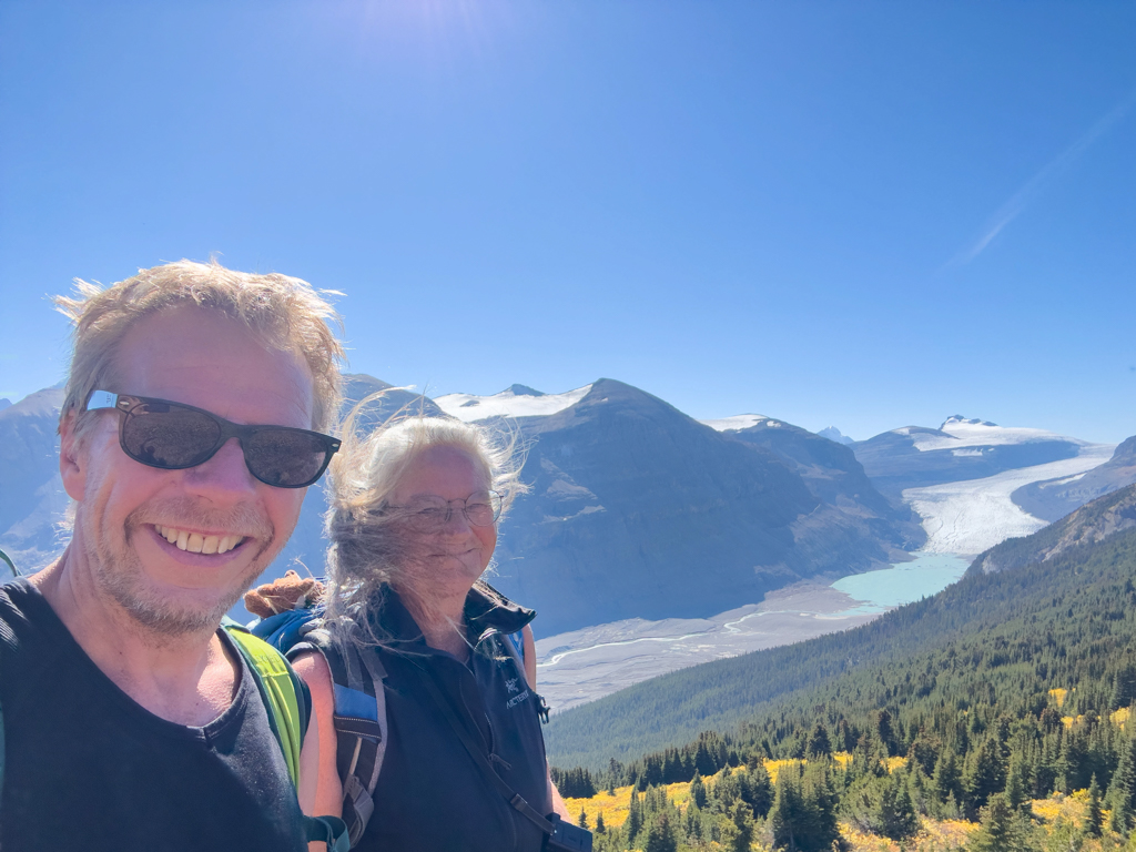 JoMa Selfi auf der Parker Ridge Wanderung