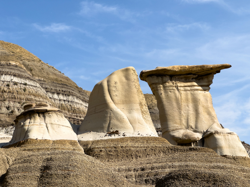 Hoodoos in Drumheller