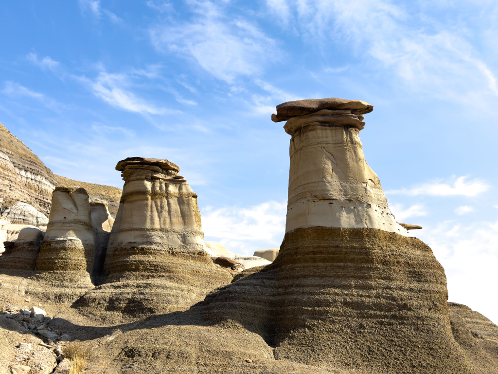 Hoodoos in Drumheller