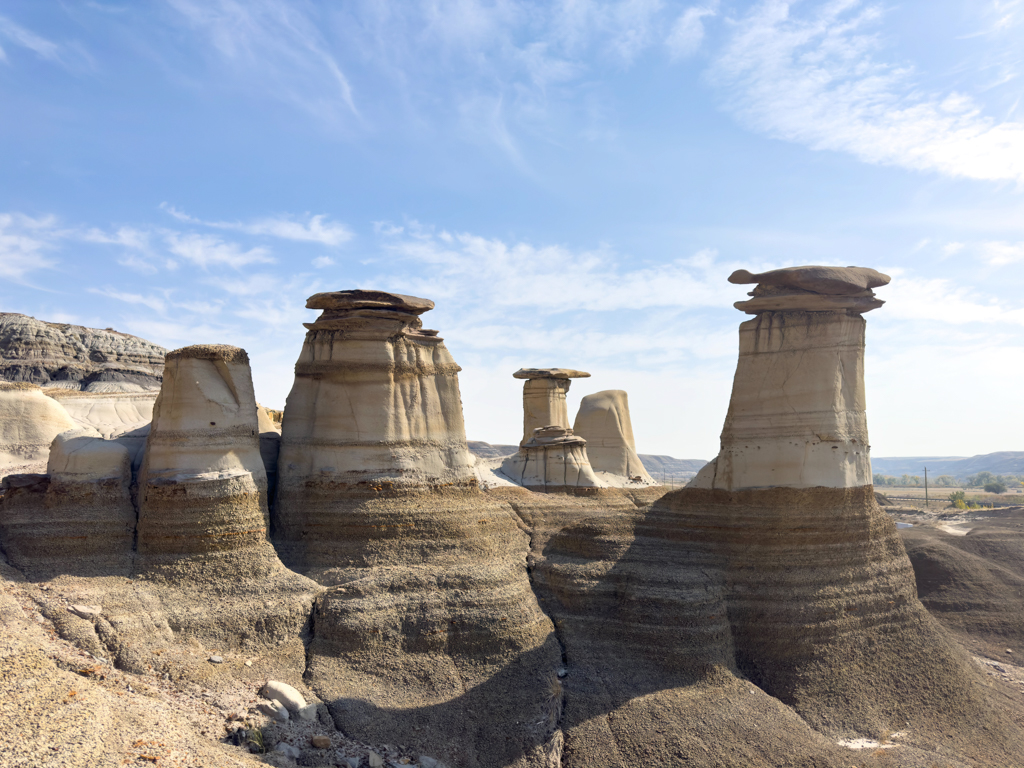 Hoodoos in Drumheller