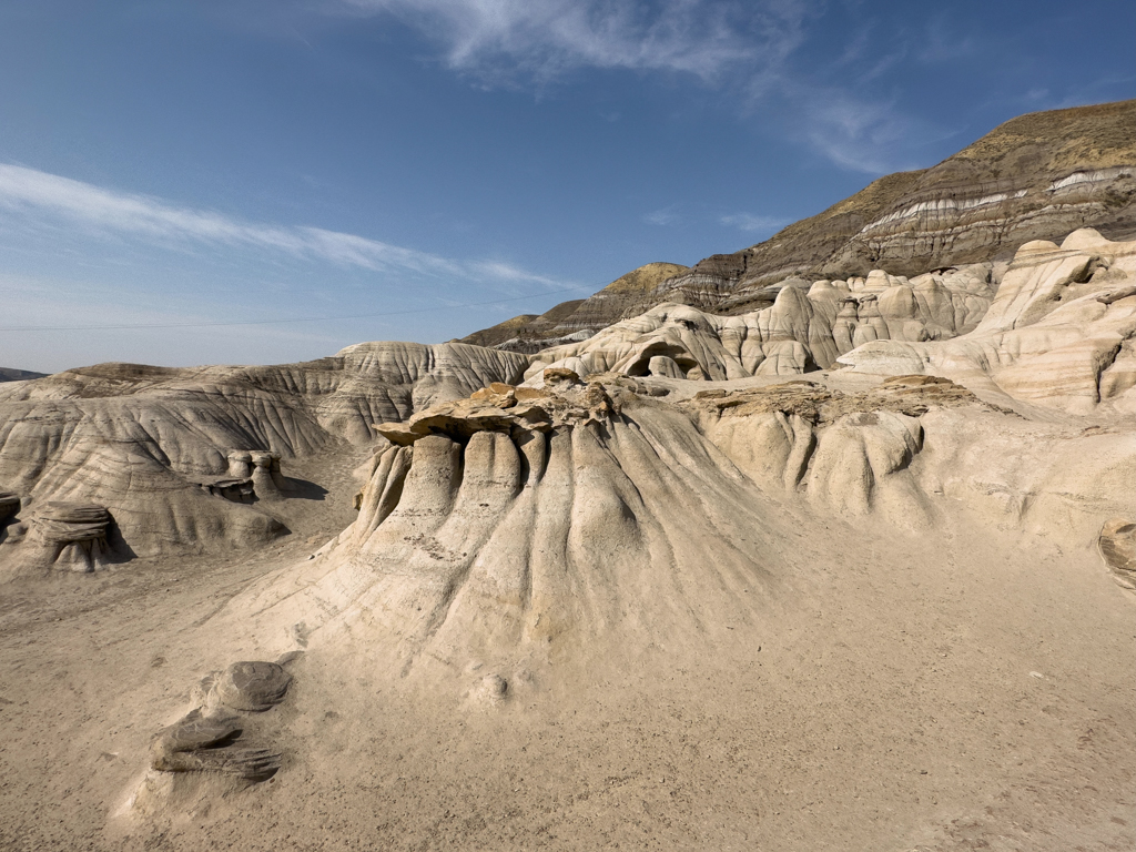 Panorama bei den Hoodoos in Drumheller