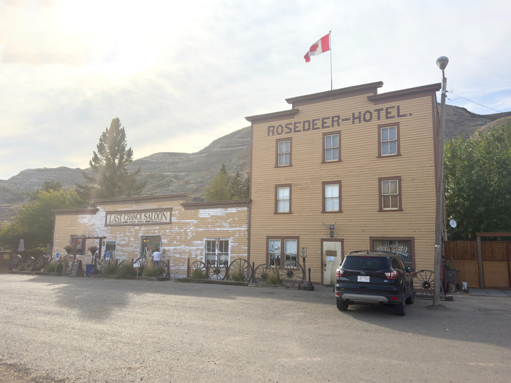Rosedeer Hotel in Wayne mit Last Chance Saloon