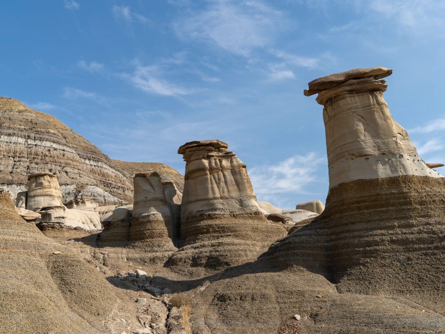 Hoodoos in Drumheller