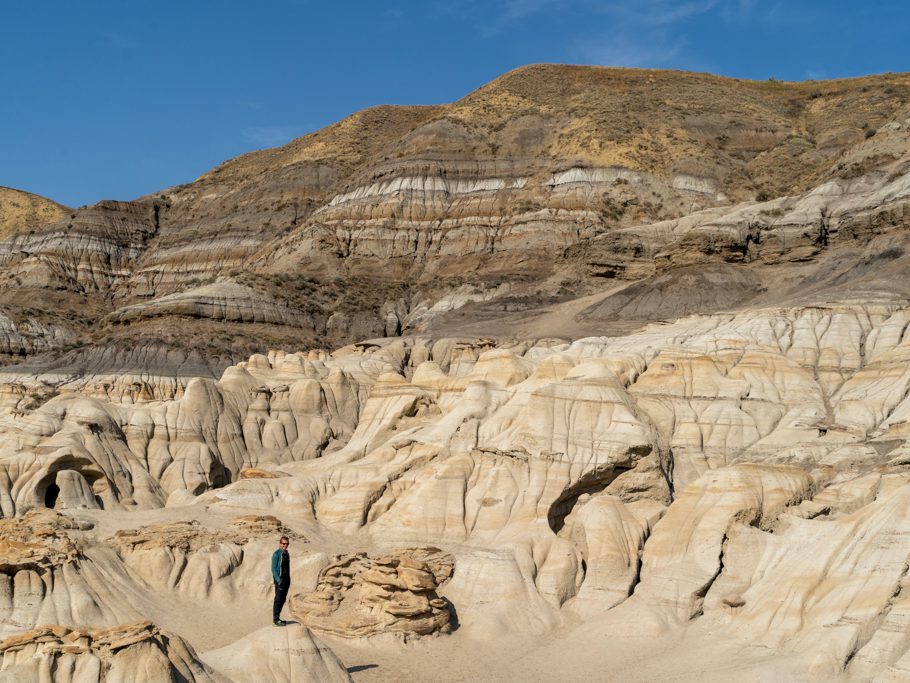 Hoodoo Landschaft in Drumheller