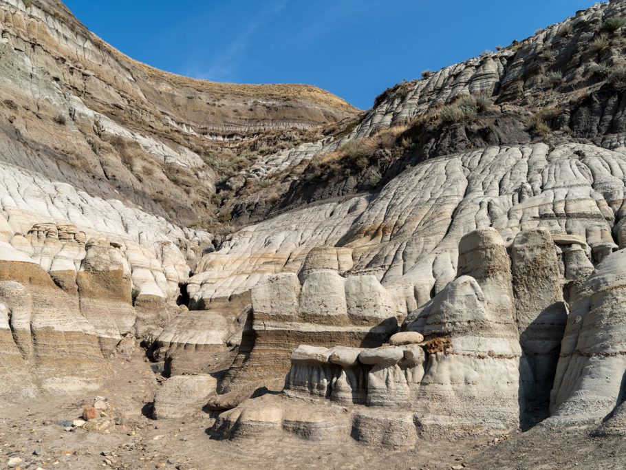 Hoodoo Landschaft in Drumheller