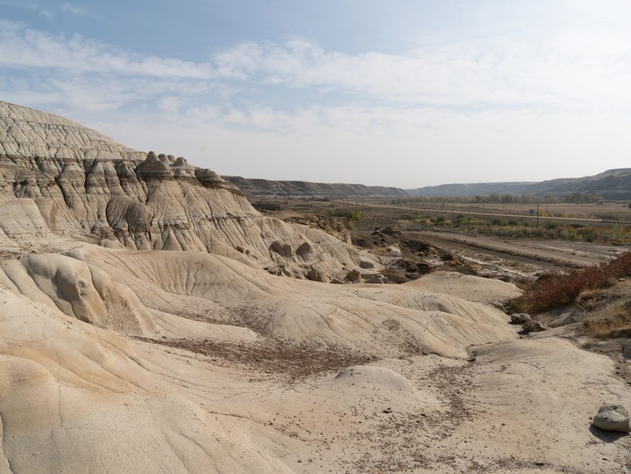 Hoodoo Landschaft in Drumheller