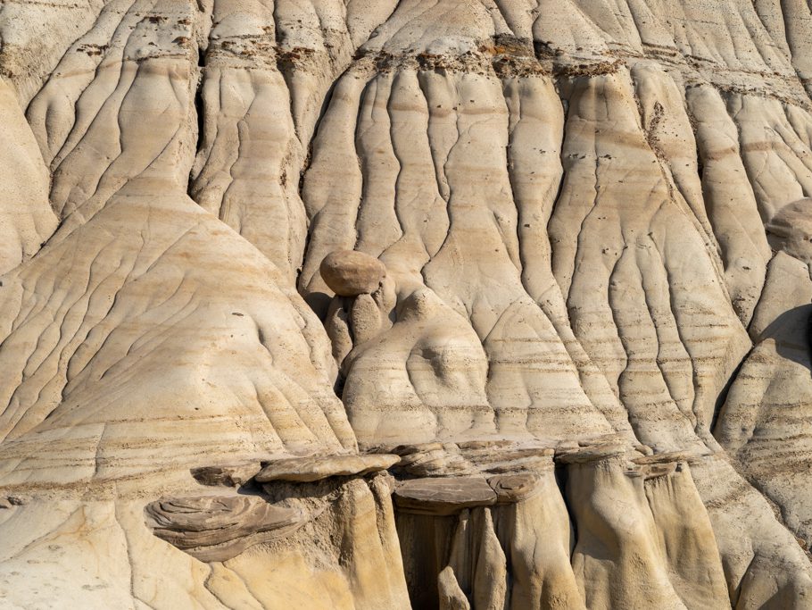 Hoodoo Landschaft in Drumheller