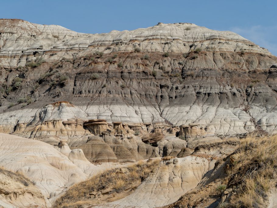 Hoodoo Landschaft in Drumheller