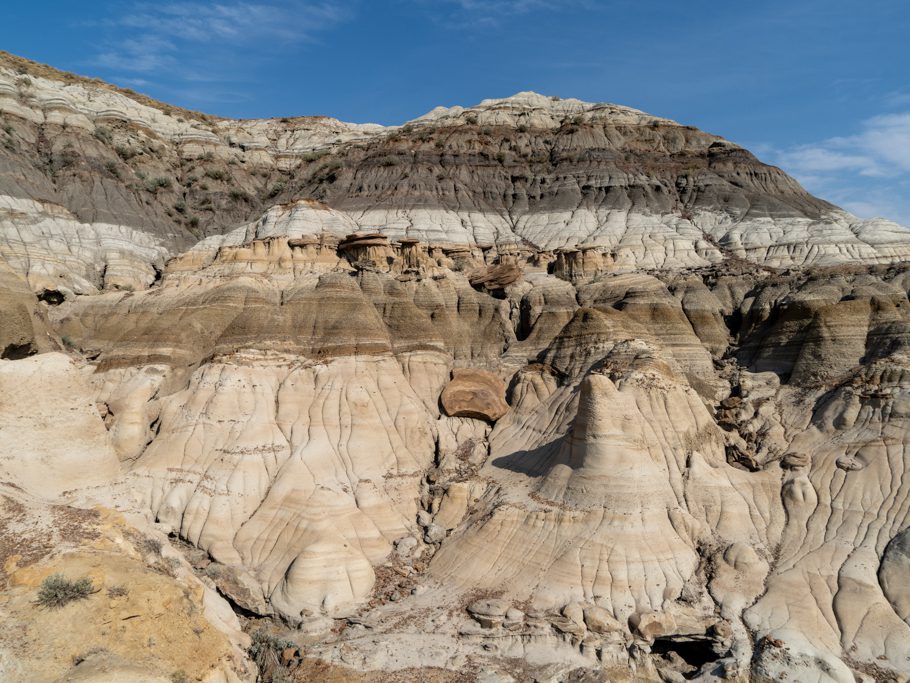Hoodoo Landschaft in Drumheller