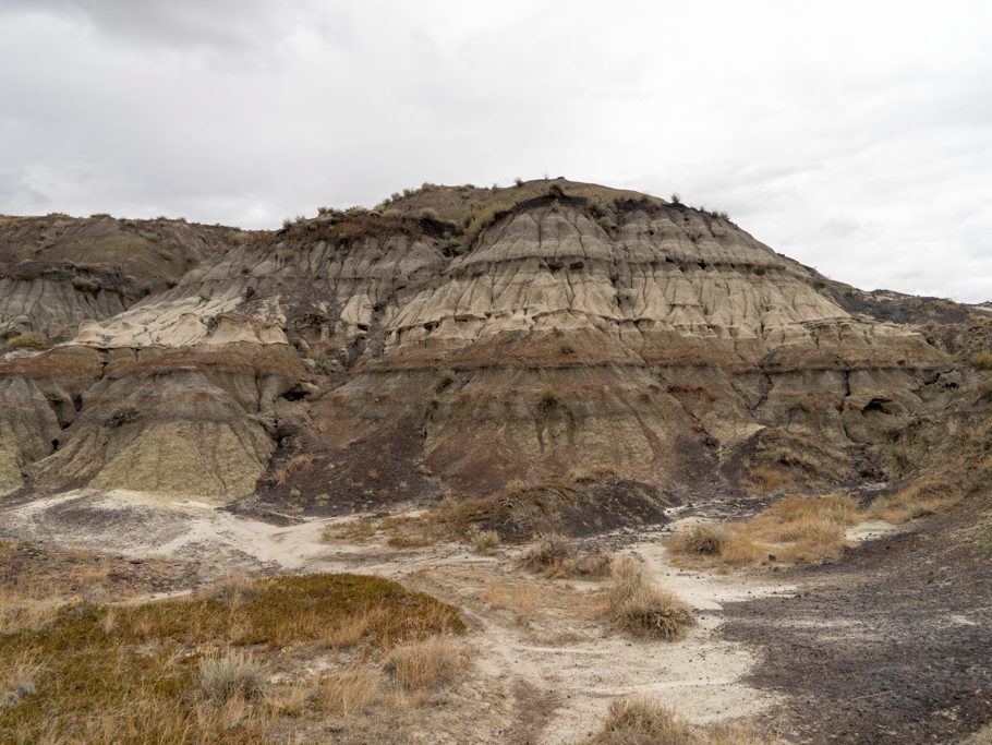 Auf dem Spaziergang durch den Horseshoe Canyon, Drumheller