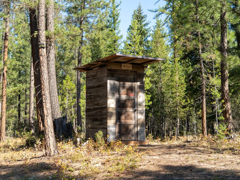 "Loo" im Blacksmith Camp