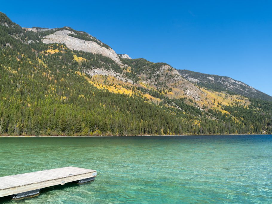 Am türkisfarbenen Whiteswan Lake