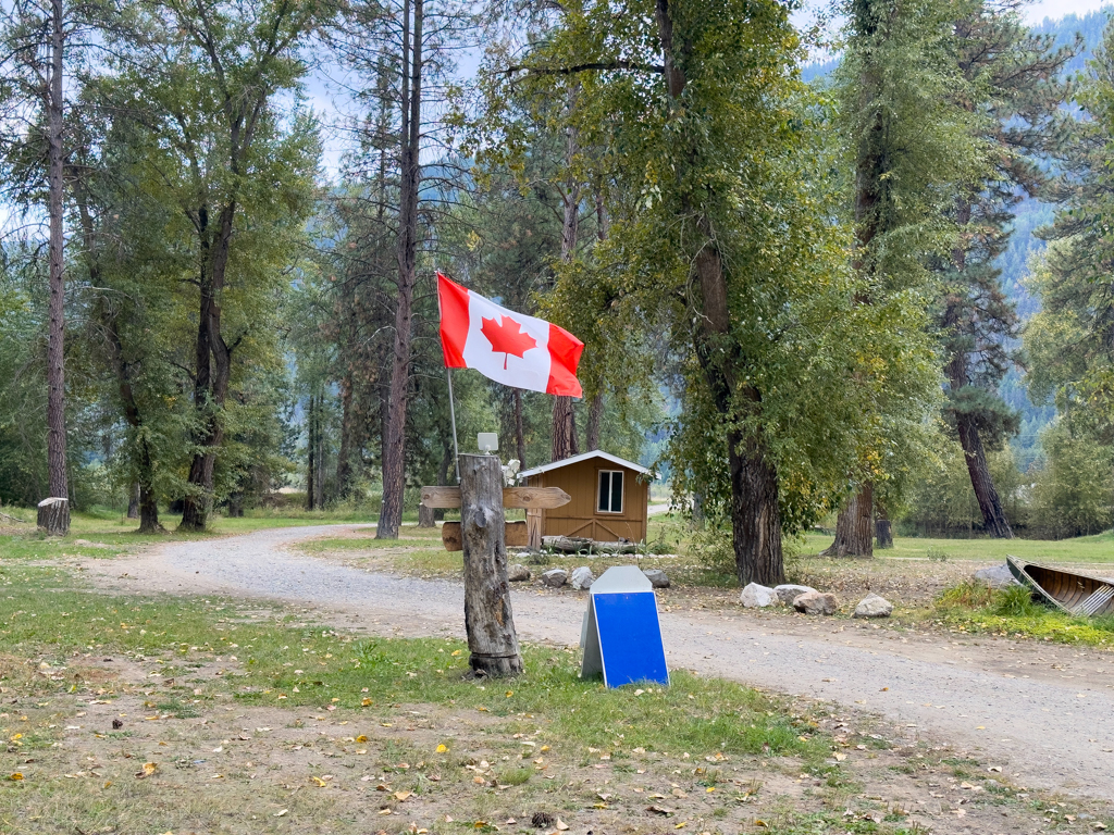 Country Hideaway Zeltplatz bei Grand Forks