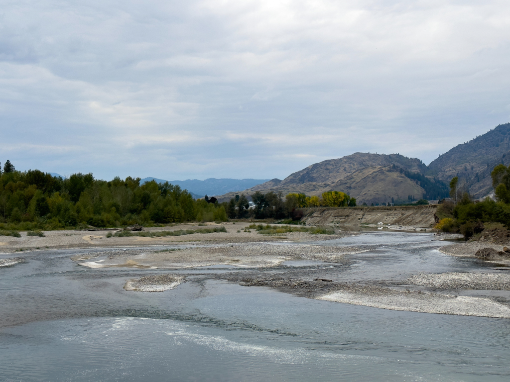 Kettle River bei Grand Forks, Kanada