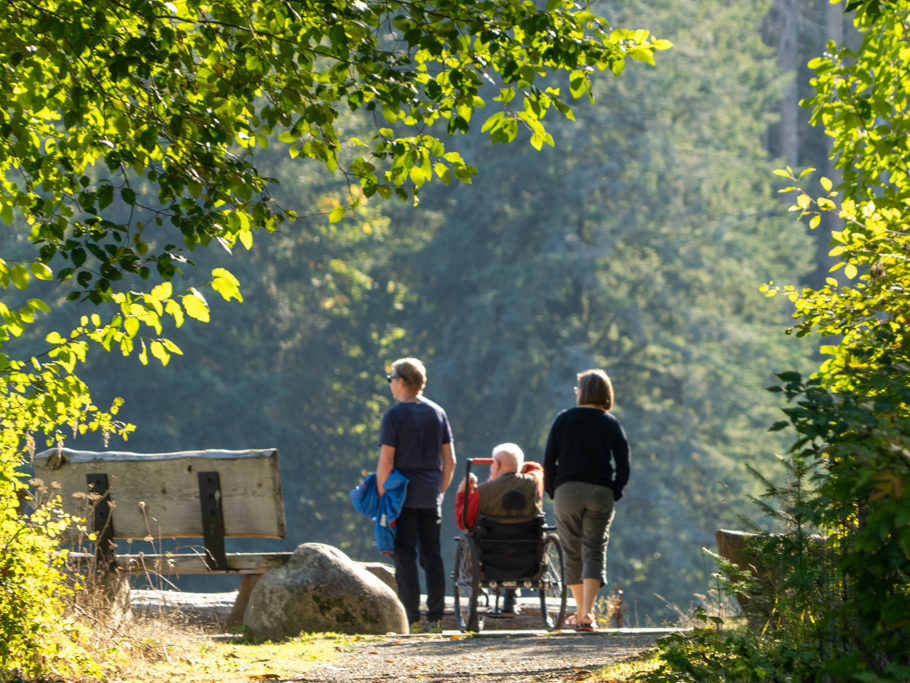 Spaziergang bei herrlichem Sonnenschein