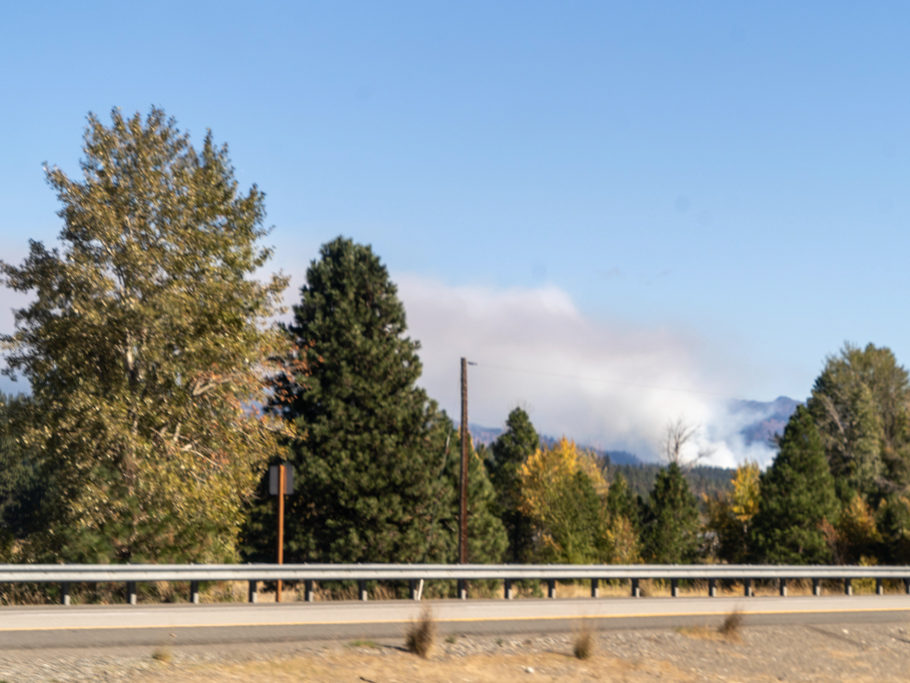 Waldbrand bei Wenatchee