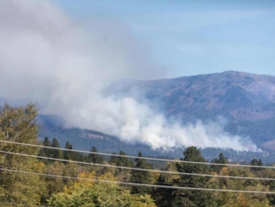 Waldbrand bei Wenatchee
