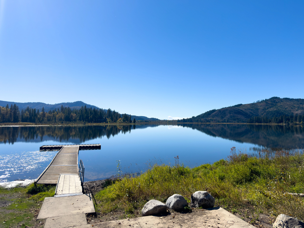 Zmittag am Rose Lake