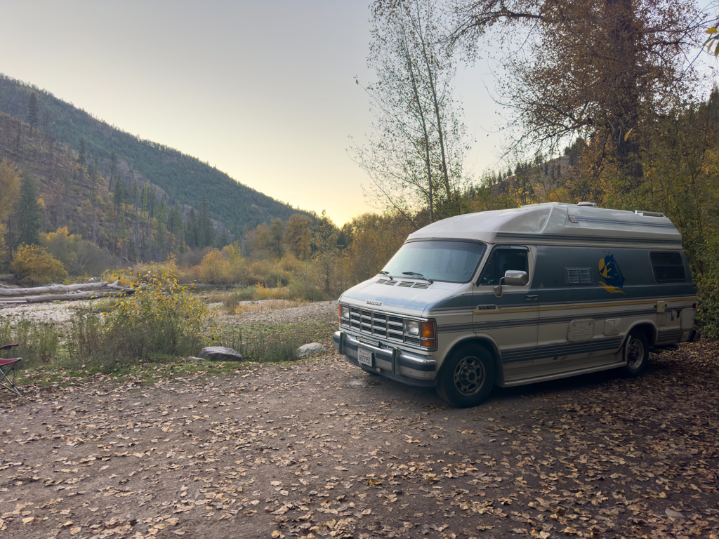 Wiedersehen am Big Pine Campground