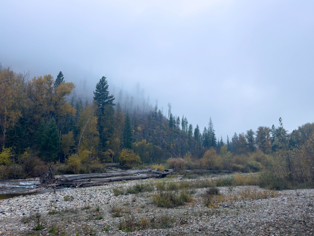Herbststimmung am Big Pine Campground