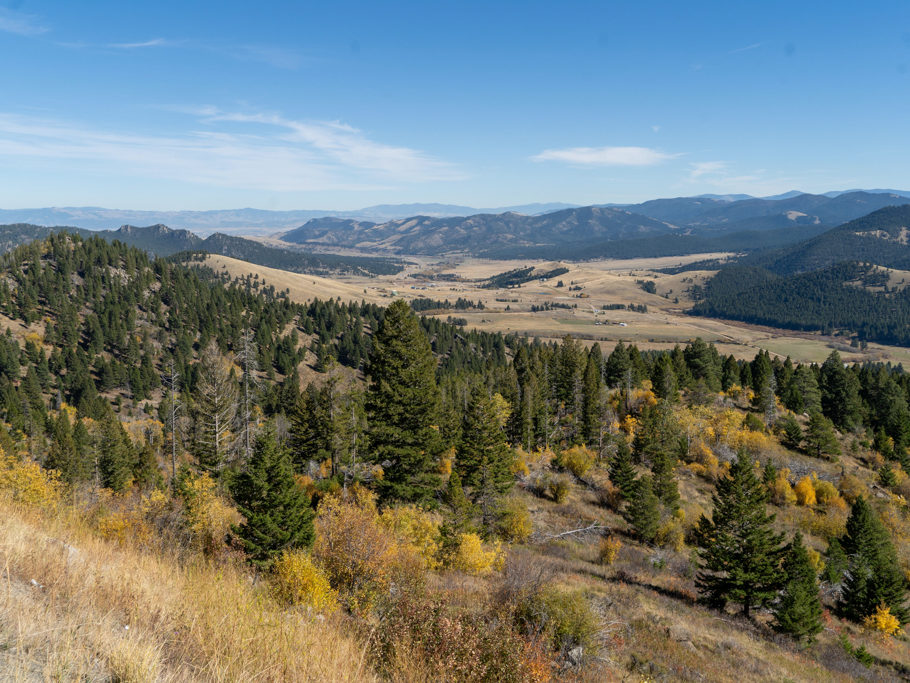 Herbstlandschaft in Montana