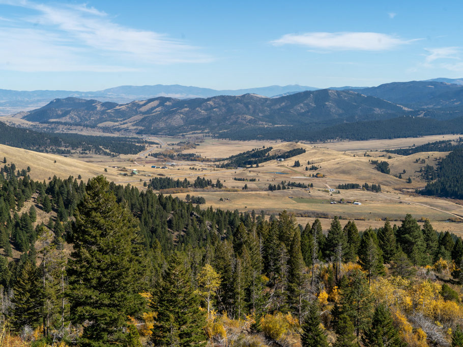 Herbstlandschaft in Montana