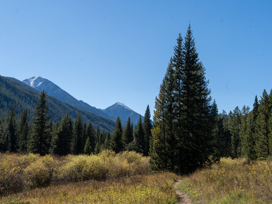 Wanderung zu den spanish peaks mit Krista und Mathias