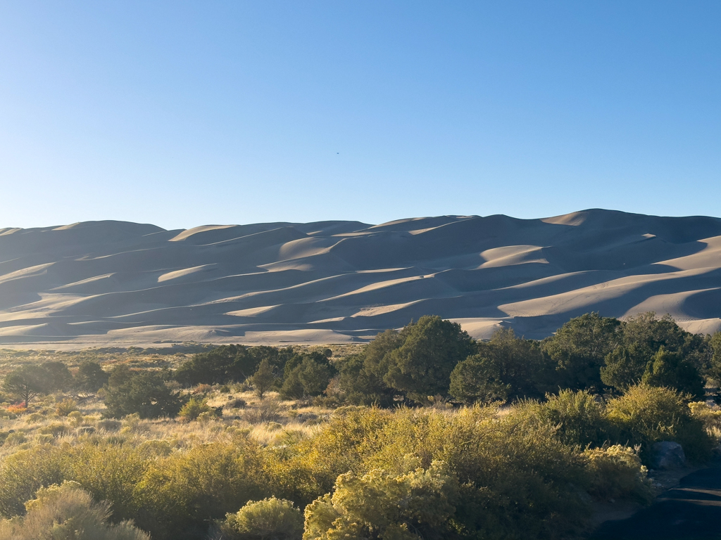 Landschaft bei den Great Sand Dunes