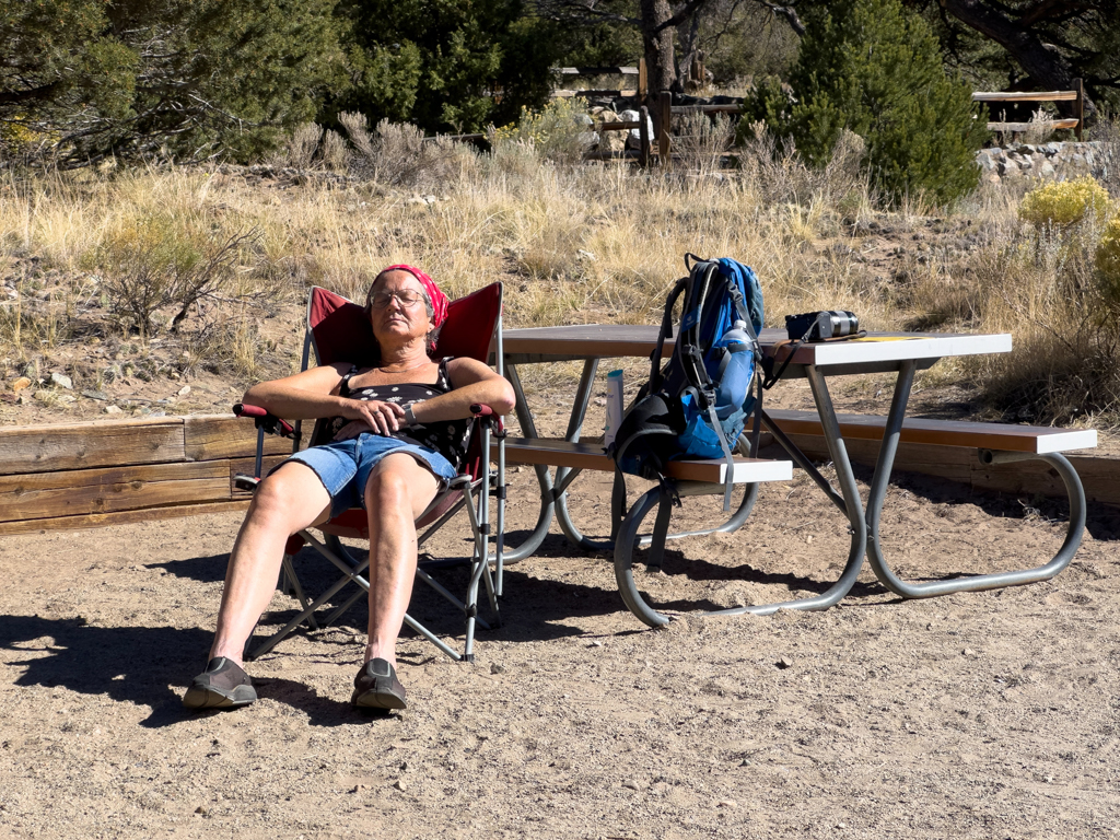 Ma nach der Wanderung bei den Great Sand Dunes