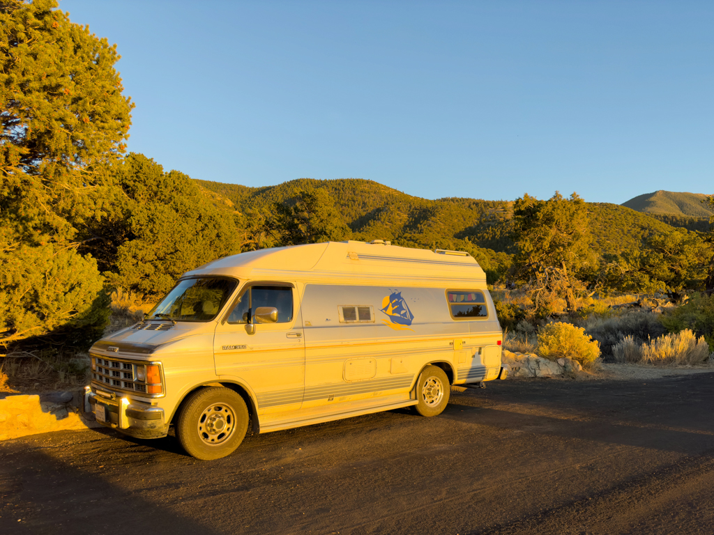 Martha im Abendlicht bei den Great Sand Dunes