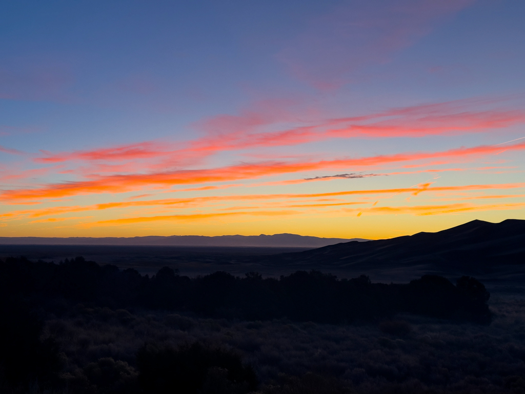 Abendstimmung bei den Great Sand Dunes