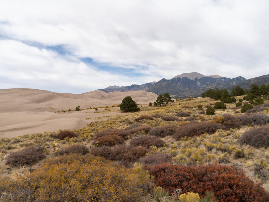Landschaft bei den Great Sand Dunes