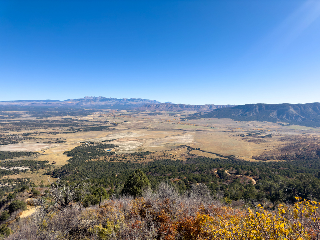 Landschaftsblick vom Mesa Verde NP aus