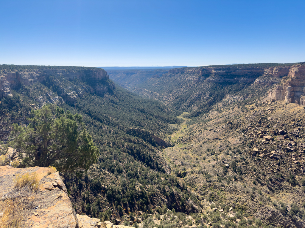 Canyon im Mesa Verde NP