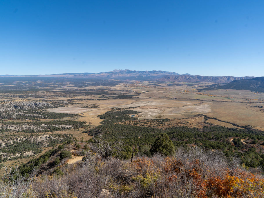 Landschaftsblick vom Mesa Verde NP aus