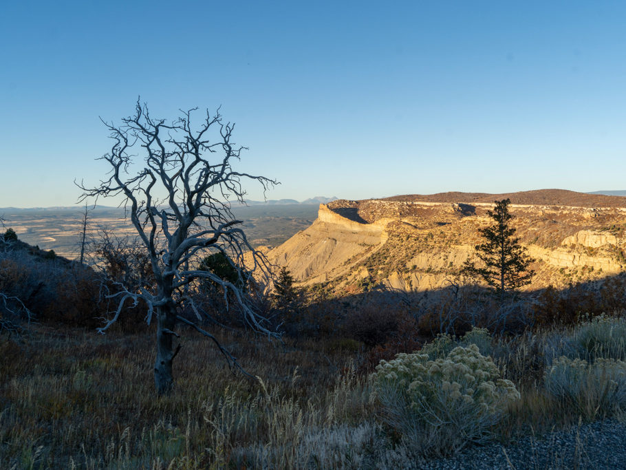 Abendstimmung im Mesa Verde NP, fast die das Colloseum in Rom