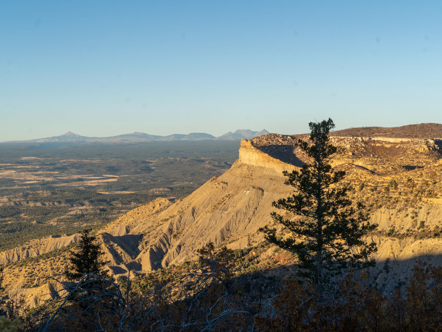 Abendstimmung im Mesa Verde NP, fast die das Colloseum in Rom