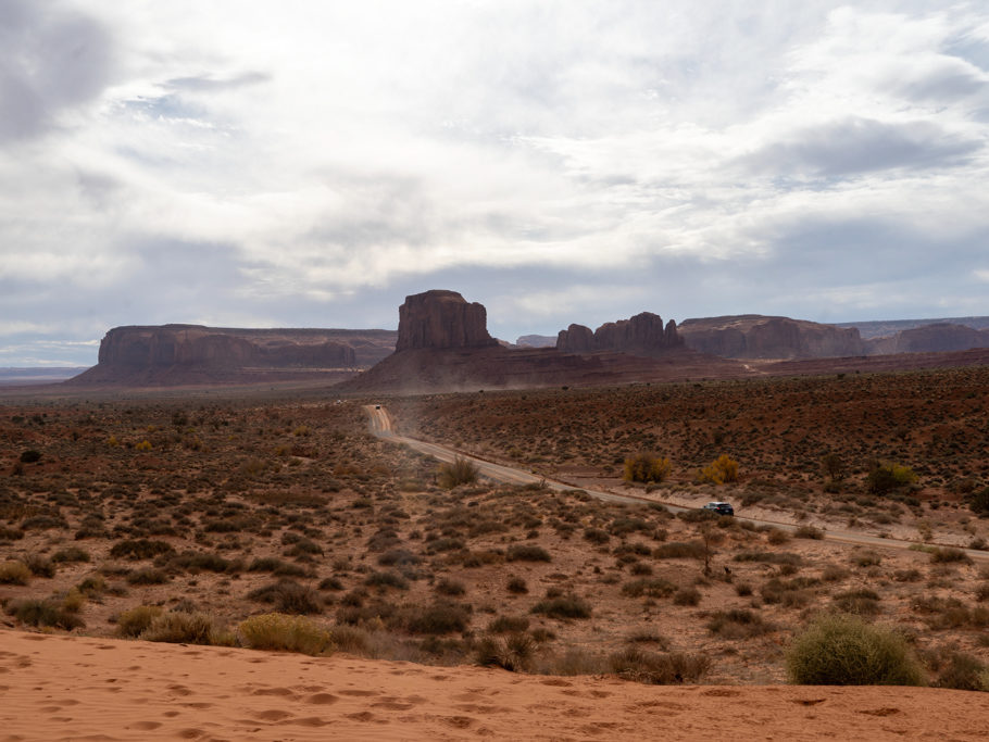 auf der Tour durch das Monument Valley