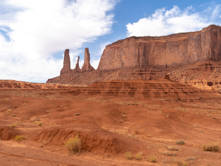Three Sisters am John Ford's Point
