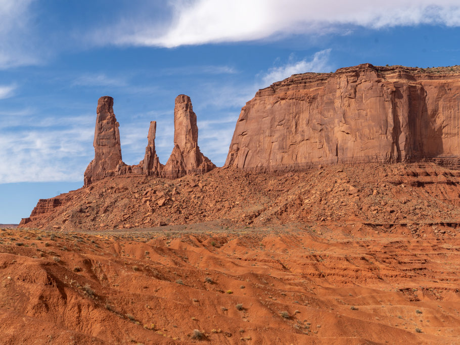 Three Sisters am John Ford's Point