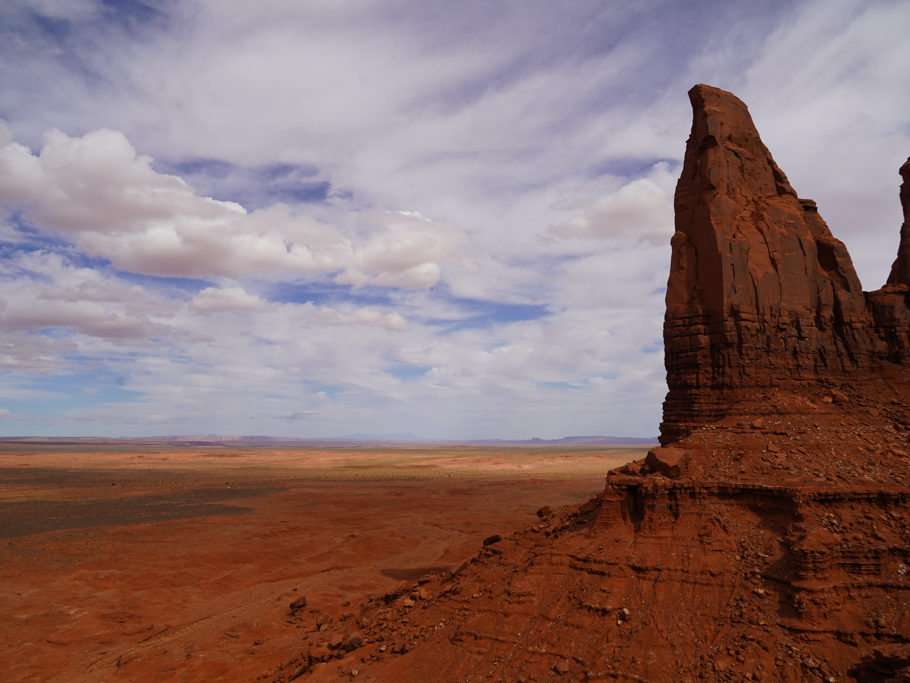 Auf der Tour durch das rote Monument Valley