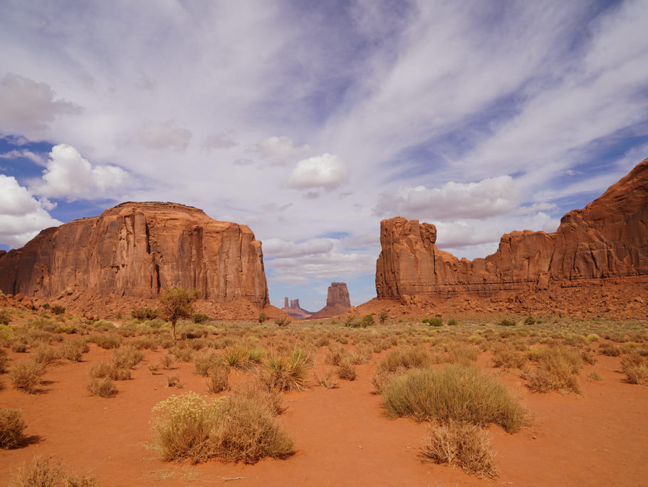 East Mitten Butte zwischen Elephant Butte und Cly Butte